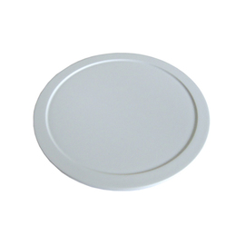 System-Deckel EURO PBT grau passend für Stapelschalen 12 cm Restaurant | Empilable Ø 125 mm H 15 mm Produktbild