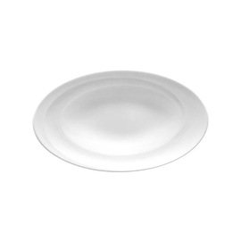 Platte ZEN Fortessa oval Bone China weiß 236 mm x 370 mm Produktbild