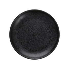 Teller SOUND MIDNIGHT schwarz flach Porzellan Ø 160 mm Produktbild