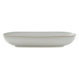 Schale | Platte tief NIVO MOON Steinzeug | 170 mm x 110 mm H 35 mm Produktbild