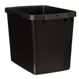 7.231.116.101 Tresterbehälter aus Kunststoff, schwarz, Maße: 270 x 395 x H 315 mm Produktbild