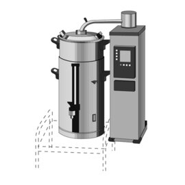 Kaffeebrühmaschine | Teebrühmaschine B10 W L Stundenleistung 60 ltr | 400 Volt Produktbild