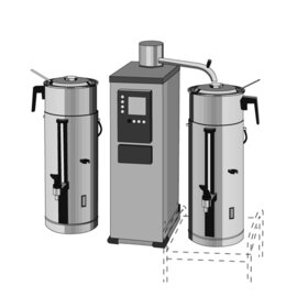 Kaffeebrühmaschine | Teebrühmaschine B5 W Stundenleistung 30 ltr | 230 Volt Produktbild