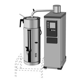 Kaffeebrühmaschine | Teebrühmaschine B5 W L Stundenleistung 30 ltr | 230 Volt Produktbild