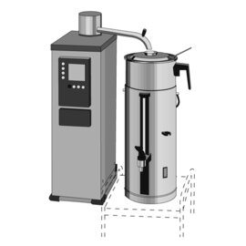 Kaffeebrühmaschine | Teebrühmaschine B5 W R Stundenleistung 30 ltr | 400 Volt Produktbild