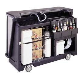 Mobile Getränkebar BAR650 schwarz grau 110 Volt  L 1715 mm 137 kg Produktbild