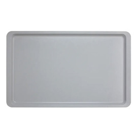 Tablett GN 1/1 Polyester lichtgrau mit Kanten abgeflacht | 530 mm x 325 mm Produktbild
