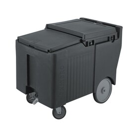 Eiswürfelwagen Slidinglid® grau 2 Lenkrollen | 2 Leichtfahrrollen 1 Bremsrolle 585 mm  x 800 mm  H 745 mm Produktbild