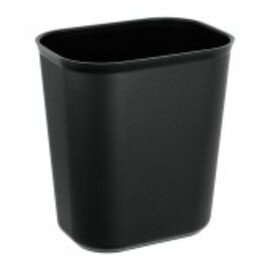 Papierkorb Kunststoff schwarz  L 230 mm  B 160 mm  H 230 mm Produktbild