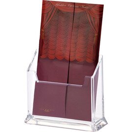 RESTPOSTEN | Kartenhalter Aufsteller 150 mm x 60 mm H 125 mm Produktbild