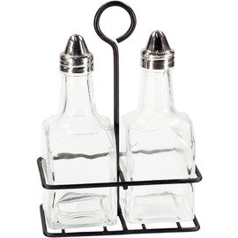Menage • Essig | Öl Glas Metall H 190 mm Produktbild