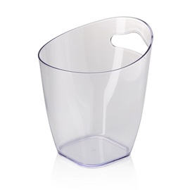 Flaschenkühler Kunststoff transparent | 3,5 ltr 210 mm  x 200 mm H 240 mm Produktbild