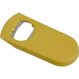 Flaschenöffner Kunststoff gelb  L 90 mm Produktbild