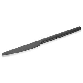 Menümesser ALEX BLACK | Edelstahl mattiert | PVD-beschichtet  L 230 mm Produktbild