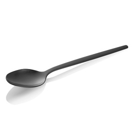 Menülöffel ALEX BLACK | Edelstahl mattiert | PVD-beschichtet  L 210 mm Produktbild