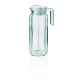 Karaffe Kunststoff (Deckel) Glas mit Deckel 1000 ml H 240 mm Produktbild