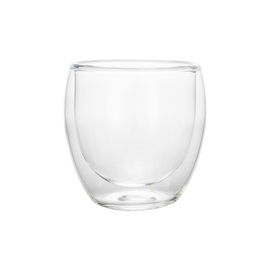 Cappuccinoglas CURVED | 250 ml  Ø 90 mm H 110 mm Produktbild