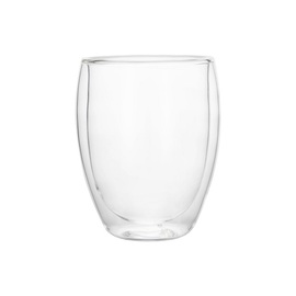 Latte Macchiato Glas CURVED | 350 ml  Ø 115 mm H 125 mm Produktbild