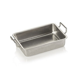 Mini Servierbräter STEEL & STYLE HERITAGE Edelstahl | 410 ml 180 mm x 115 mm H 45 mm Produktbild