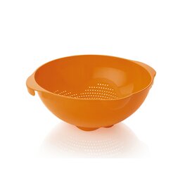 Küchensieb Kunststoff orange  L 260 mm  H 95 mm Produktbild