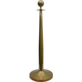 Abgrenzungsständer, (1 Ständer), Titanium Gold - spitz - Kerzenform, Ausführung: Kugel, H 100 cm Produktbild 0 L