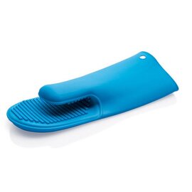 Hitzefausthandschuh Silikon blau Produktbild