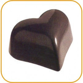 Schokoladenform  • Herz | 21 Mulden | Muldenmaß 28 x 24 x H 15 mm  L 275 mm  B 135 mm Produktbild