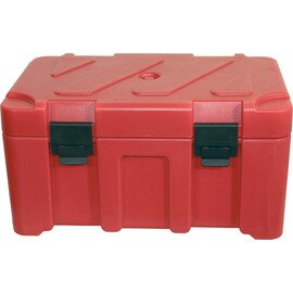 GN Thermotransportbehälter rot  | 600 mm  x 400 mm  H 200 mm Produktbild