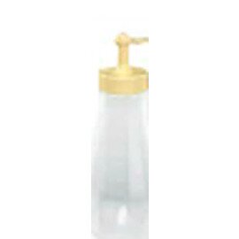 Quetschflasche Kunststoff 480 ml weiß cremeweiß Schraubdeckel | Verschlusskappe Ø 75 mm H 210 mm Produktbild