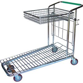 Gepäckwagen Stahl | Rollen-Ø 150 mm H 970 mm Produktbild