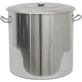 Abfallbehälter 50 ltr Edelstahl Ø 400 mm  H 500 mm Produktbild