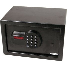 Zimmersafe schwarz Schließsystem elektronisch  L 280 mm Produktbild