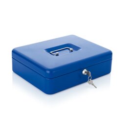 Geldkassette blau Schließsystem mechanisch  L 300 mm Produktbild