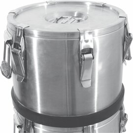 Thermospeisetransportbehälter 35 ltr  Ø 430 mm  H 350 mm Produktbild