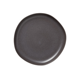 Teller flach ORGANIC STONE GREY Steinzeug Ø 280 mm Produktbild