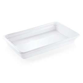 RESTPOSTEN | GN Schale GN 1/2  x 65 mm Porzellan weiß Produktbild