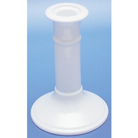 Kerzenhalter 1-flammig Porzellan weiß  Ø 105 mm  H 150 mm Produktbild