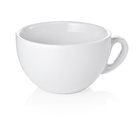 Cappuccinotasse ITALIA Porzellan weiß 280 ml Produktbild