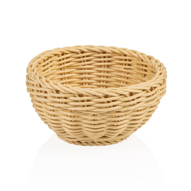 Tischkorb PP beige rund Ø 160 mm H 80 mm Produktbild