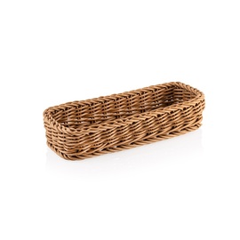 Besteckkorb PP braun | 270 mm x 100 mm H 50 mm Produktbild