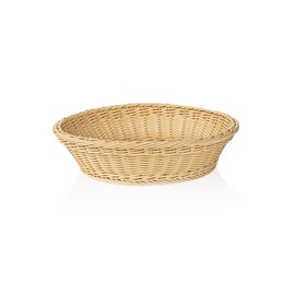 Tischkorb PP beige Ø 370 mm H 90 mm Produktbild