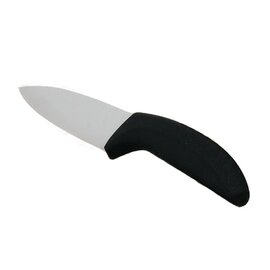 Küchenmesser glatter Schliff | schwarz | Klingenlänge 10 cm Produktbild