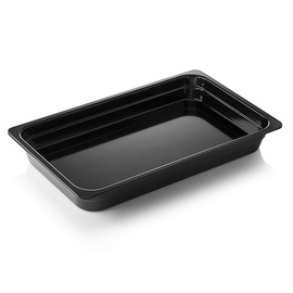 Gastronormbehälter GN 1/1 | GN 65 BLACK | Melamin schwarz H 65 mm Produktbild