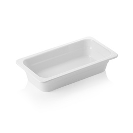 GN Behälter GN 1/3 | GN 65 WHITE | Melamin weiß H 65 mm Produktbild
