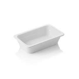 GN Behälter GN 1/4 | GN 65 WHITE | Melamin weiß H 65 mm Produktbild