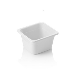 GN Behälter GN 1/6 | GN 65 WHITE | Melamin weiß H 100 mm Produktbild