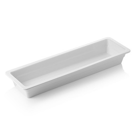 GN Behälter GN 2/4 | GN 65 WHITE | Melamin weiß H 65 mm Produktbild