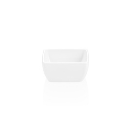 Schale DAY & NIGHT Melamin | quadratisch weiß | 0,15 ltr  L 90 mm x 90 mm Produktbild