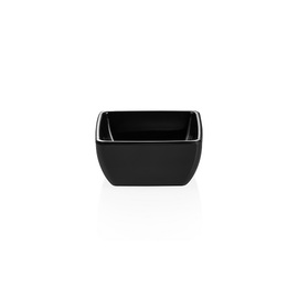 Schale DAY & NIGHT Melamin | quadratisch schwarz | 0,15 ltr  L 90 mm x 90 mm Produktbild
