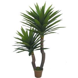 Deko-Kunstpflanzen, Yuccapalme, naturgetreu, echtwirkend, ohne Übertopf, Höhe: 145 cm Produktbild 0 L